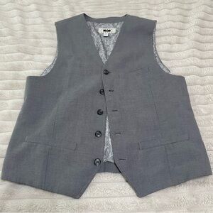 Grey Joseph Abboud Suit Vest